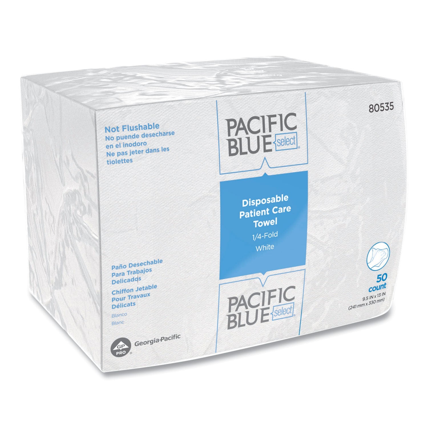gp-pacific-blue-select-disposable-patient-care-washcloths-num-gpc80535_1